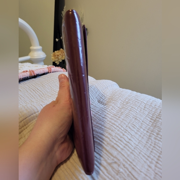 💯Authentic Louis Vuitton Vernis Bordeaux Sarah Wallet - Picture 9 of 16